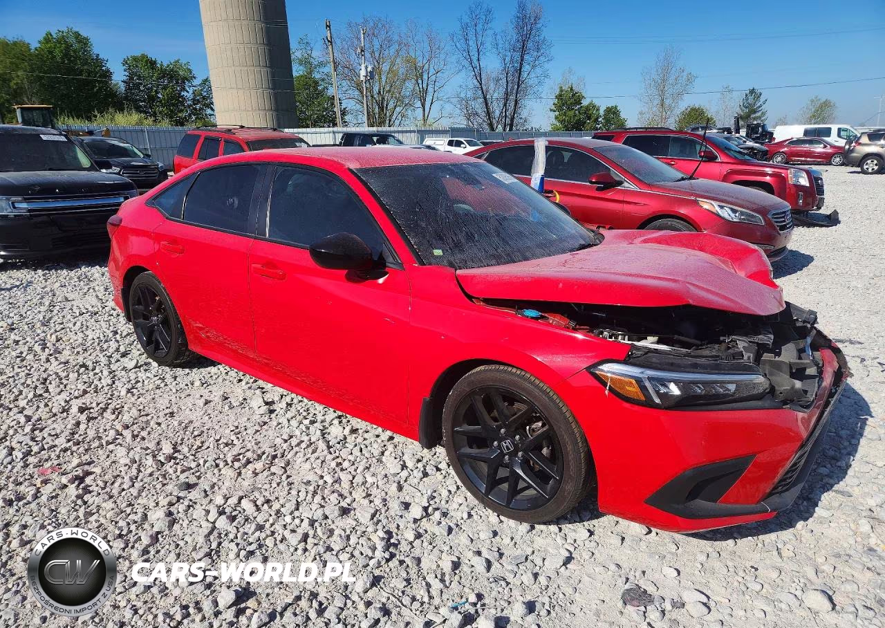 2022 Honda Civic Sport VIN:2HGFE2F59NH542230 - 4