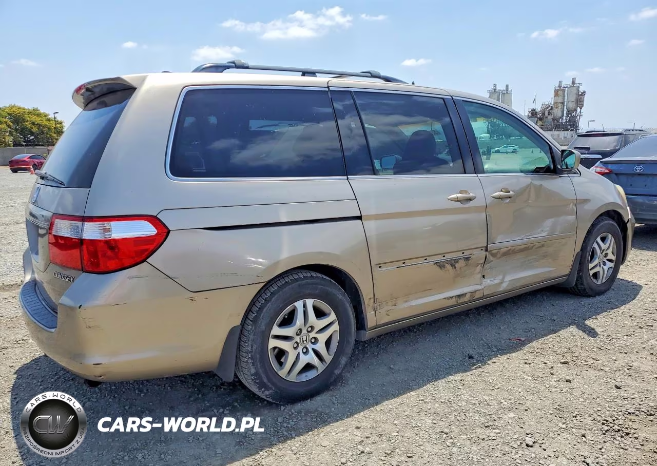 2005 Honda Odyssey Exl VIN:5FNRL38625B409909 - 3