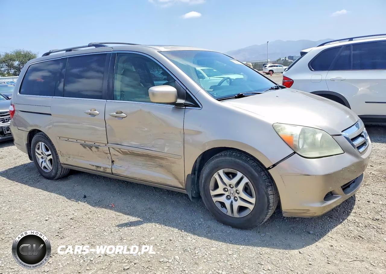 2005 Honda Odyssey Exl VIN:5FNRL38625B409909 - 4