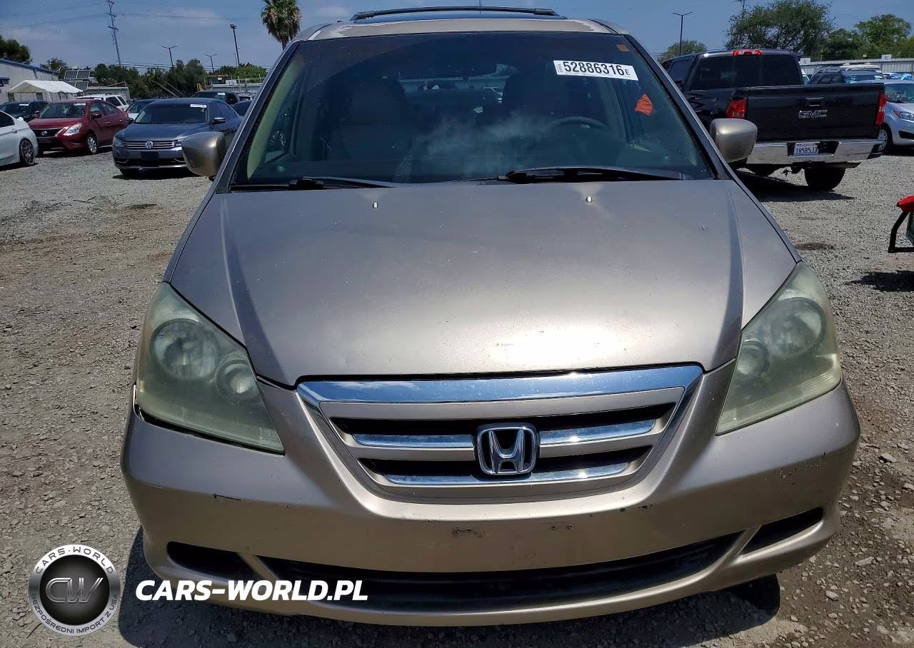 2005 Honda Odyssey Exl VIN:5FNRL38625B409909 - 5