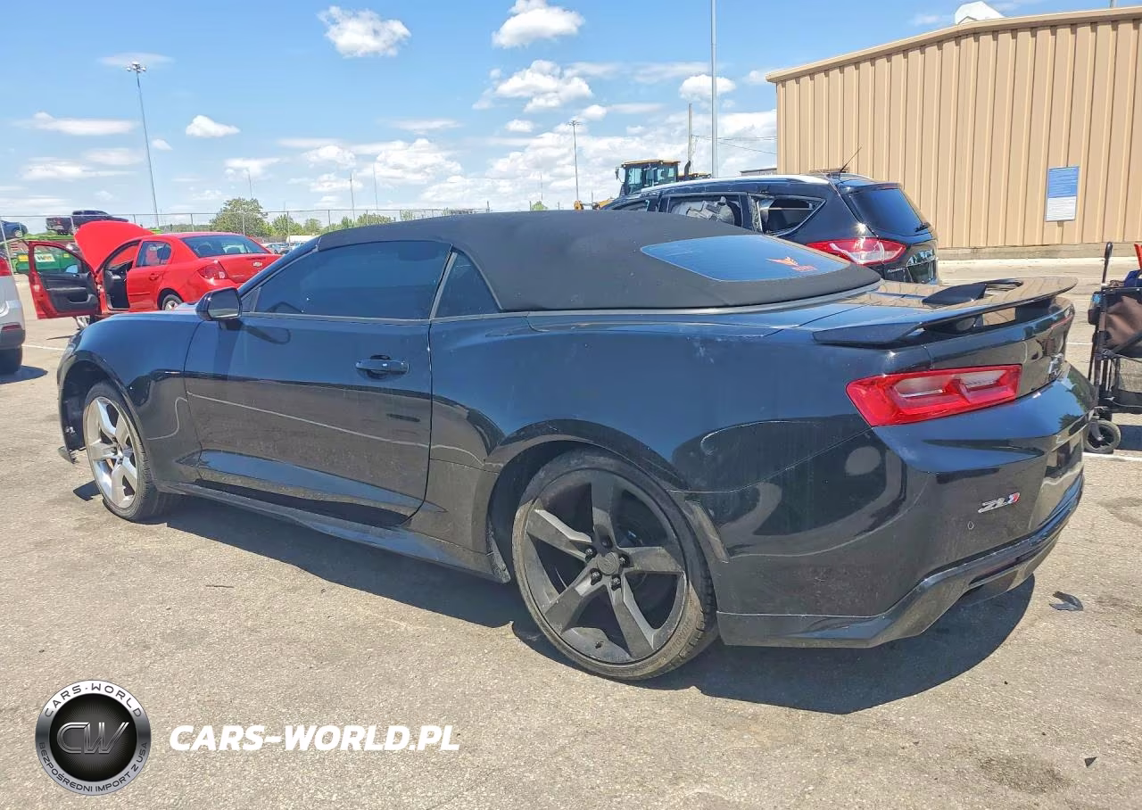 2018 Chevrolet Camaro Zl1 VIN:1G1FK3D60J0137356 - 2