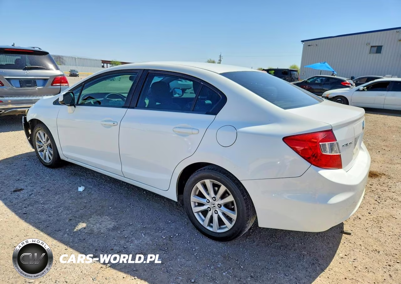 2012 Honda Civic Ex VIN:2HGFB2F85CH593885 - 2