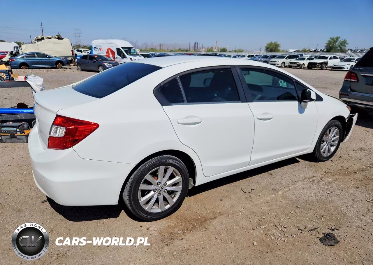 2012 Honda Civic Ex VIN:2HGFB2F85CH593885 - 3