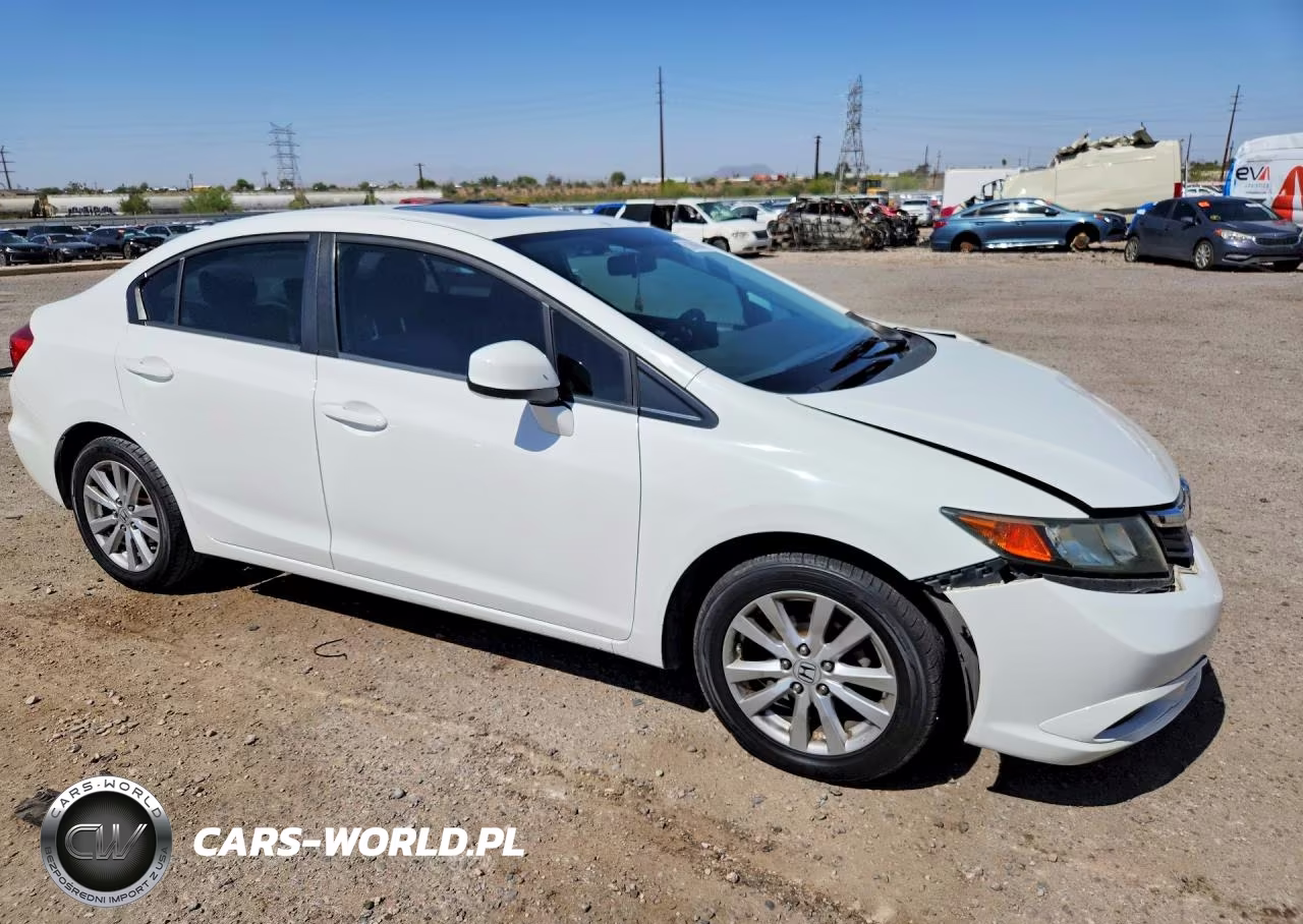 2012 Honda Civic Ex VIN:2HGFB2F85CH593885 - 4