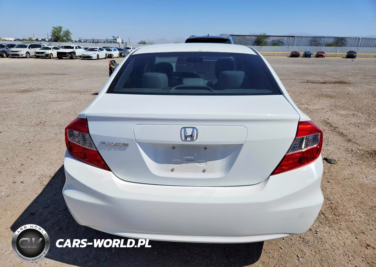 2012 Honda Civic Ex VIN:2HGFB2F85CH593885 - 6