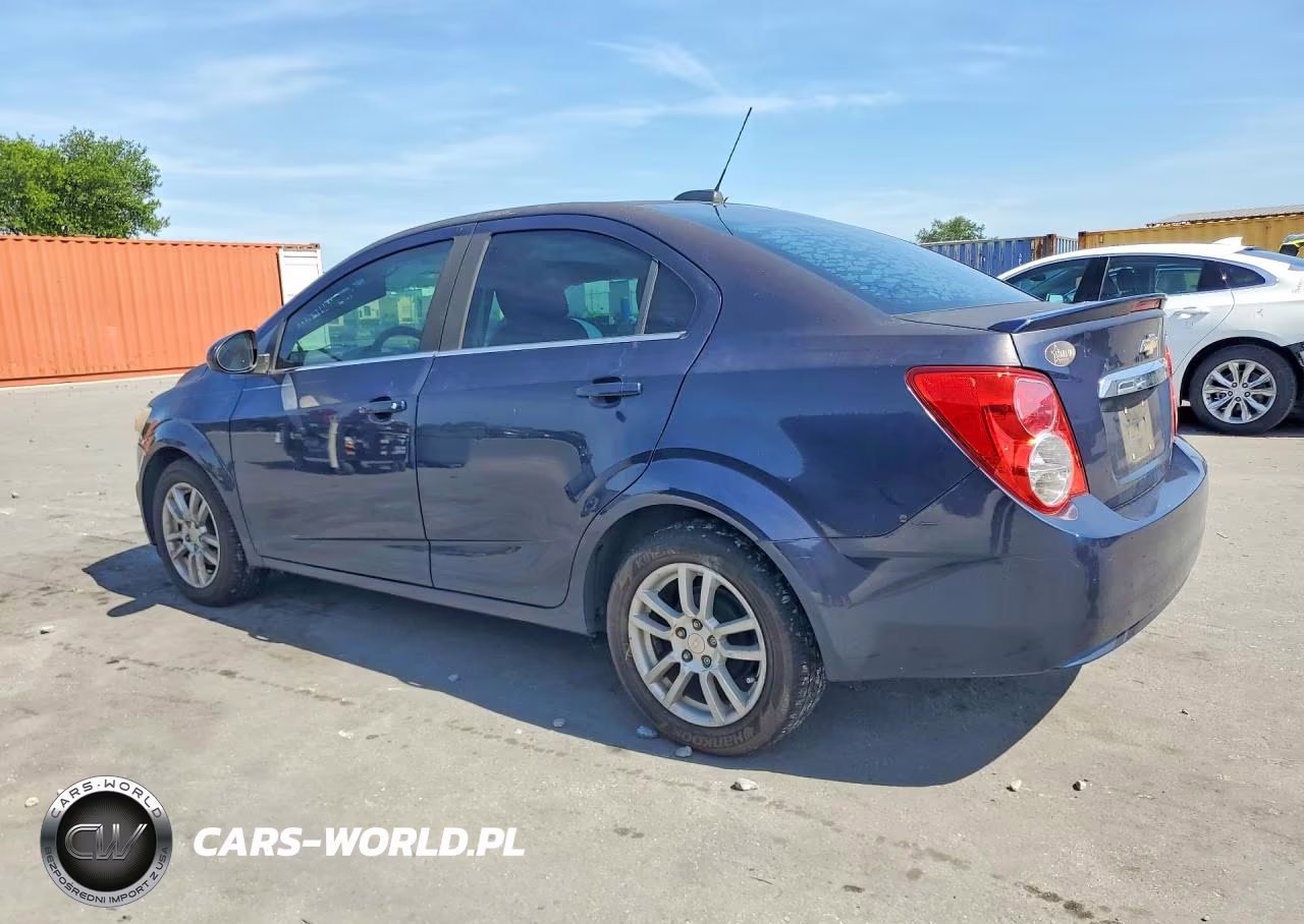 2015 Chevrolet Sonic Lt VIN:1G1JC5SH6F4163578 - 2
