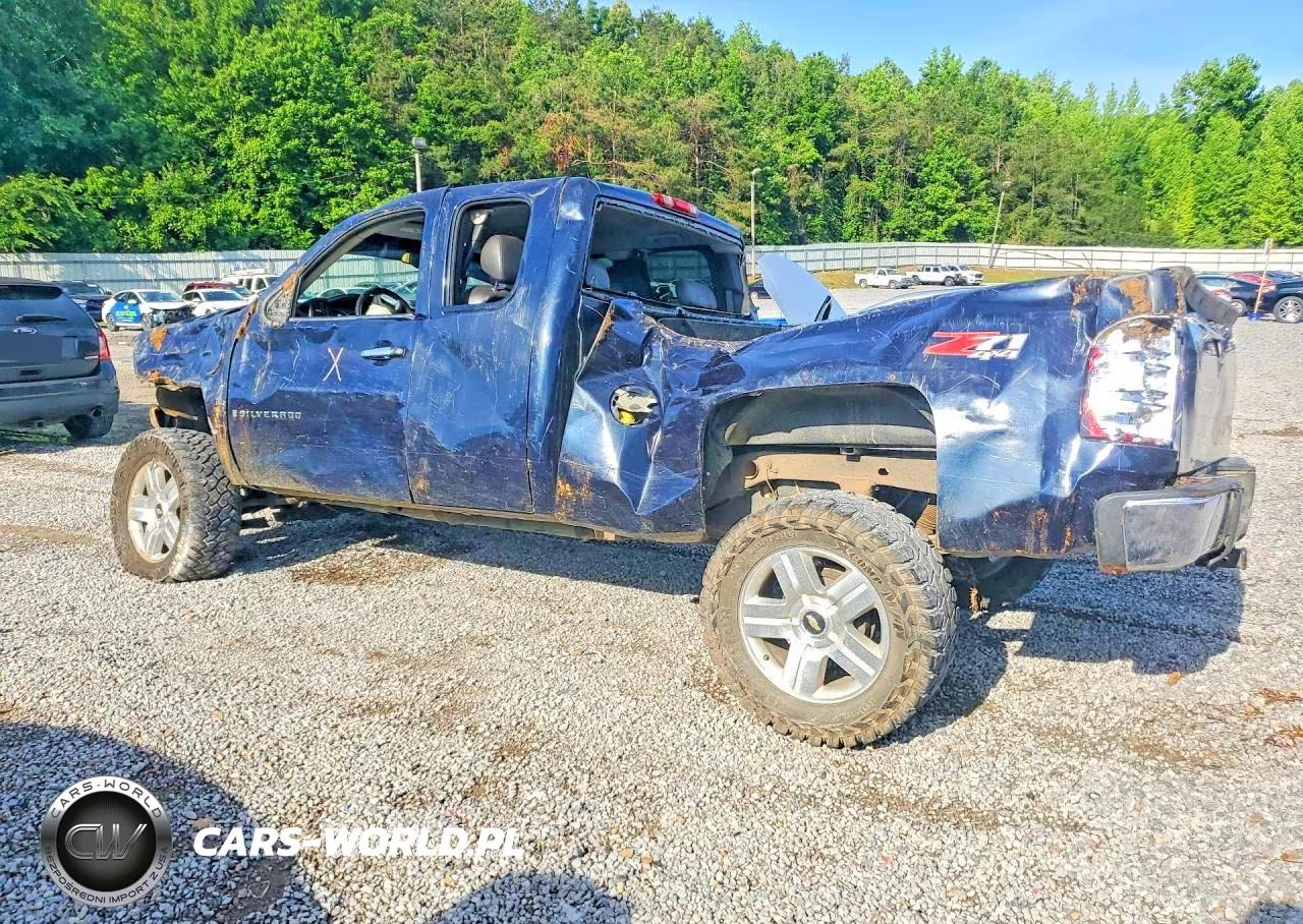 2007 Chevrolet Silverado K1500 VIN:1GCEK19047E501298 - 2