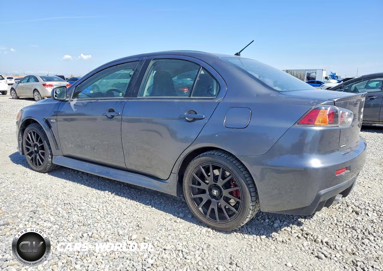 2010 Mitsubishi Lancer Evolution Se VIN:JA32W6FVXAU033996 - 2