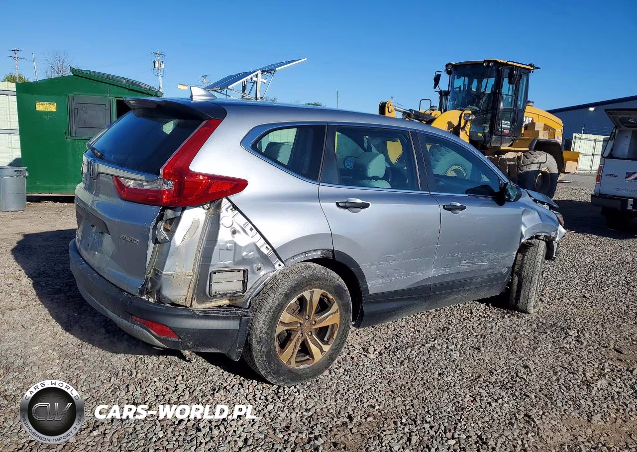 2019 Honda Cr-V Lx VIN:2HKRW6H34KH202417 - 3