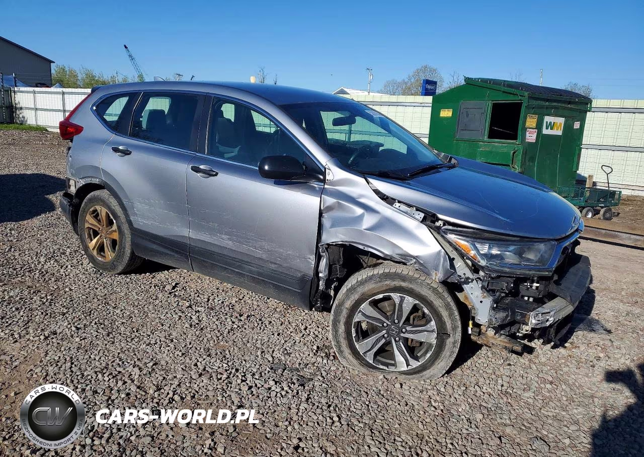 2019 Honda Cr-V Lx VIN:2HKRW6H34KH202417 - 4