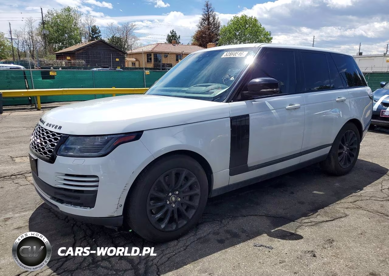 2018 Land Rover Range Rover Hse