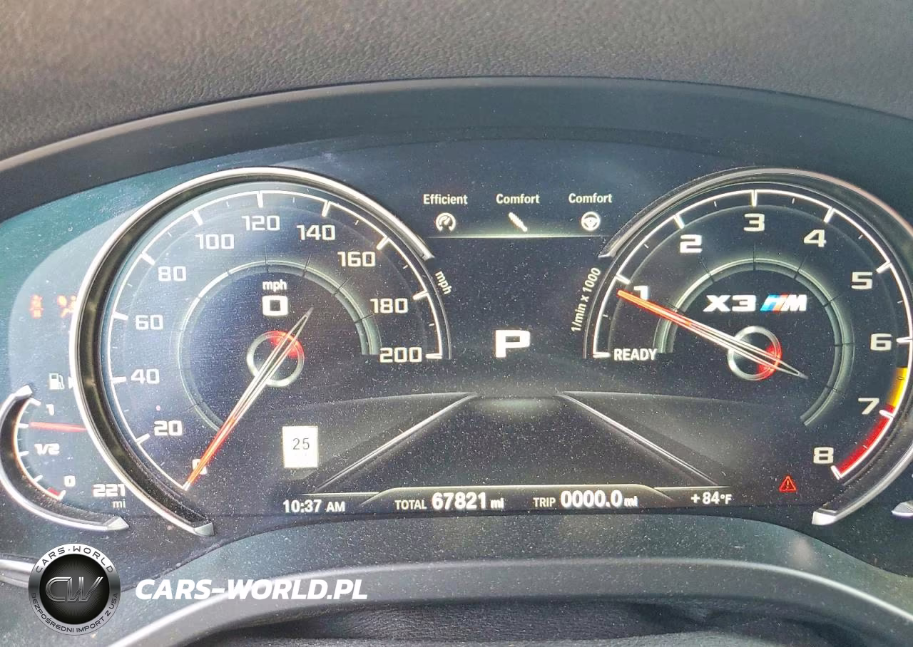 2020 BMW X3 M Competition VIN:5YMTS0C06LLT11140 - 9