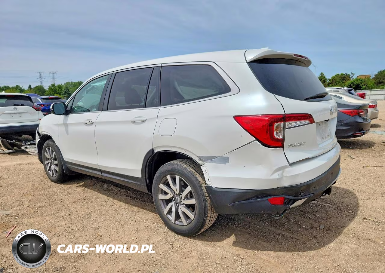 2020 Honda Pilot Exl VIN:5FNYF6H58LB065186 - 2