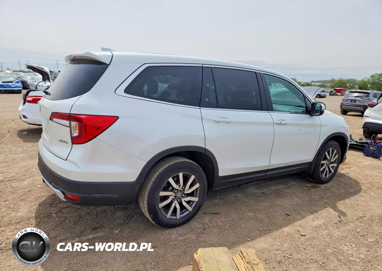 2020 Honda Pilot Exl VIN:5FNYF6H58LB065186 - 3
