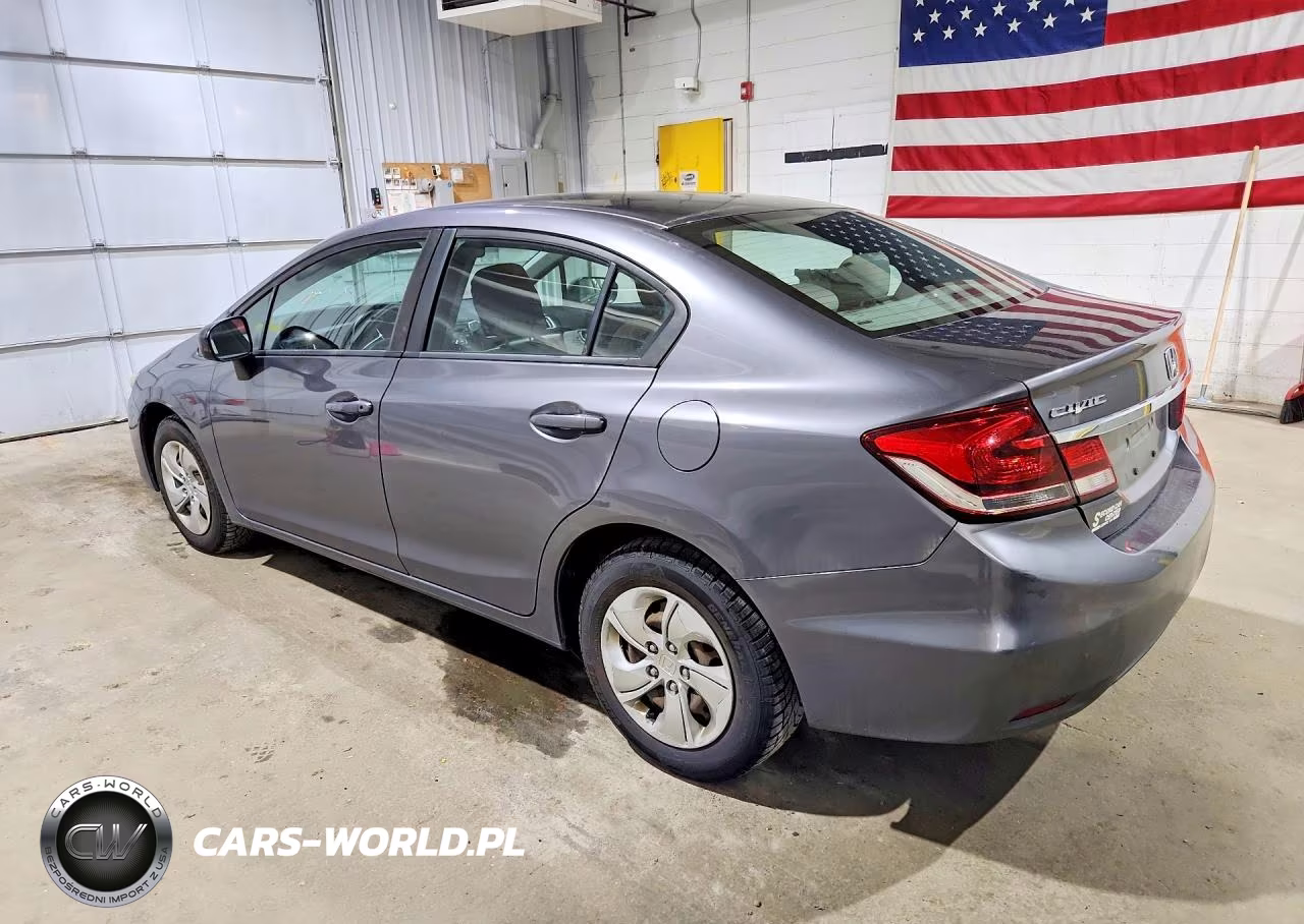 2014 Honda Civic Lx VIN:2HGFB2F58EH515951 - 2