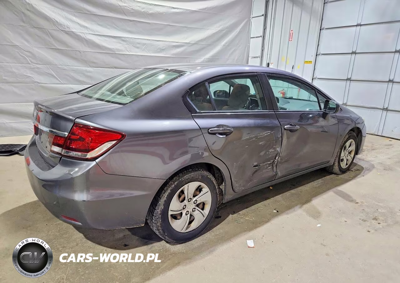 2014 Honda Civic Lx VIN:2HGFB2F58EH515951 - 3
