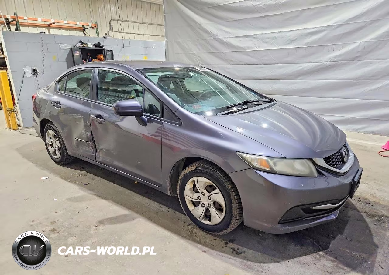 2014 Honda Civic Lx VIN:2HGFB2F58EH515951 - 4