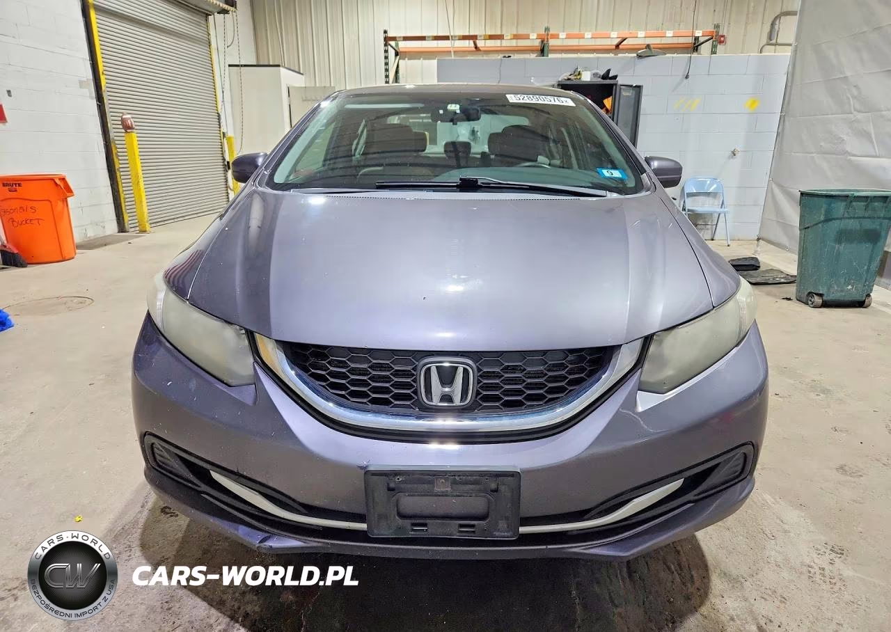 2014 Honda Civic Lx VIN:2HGFB2F58EH515951 - 5