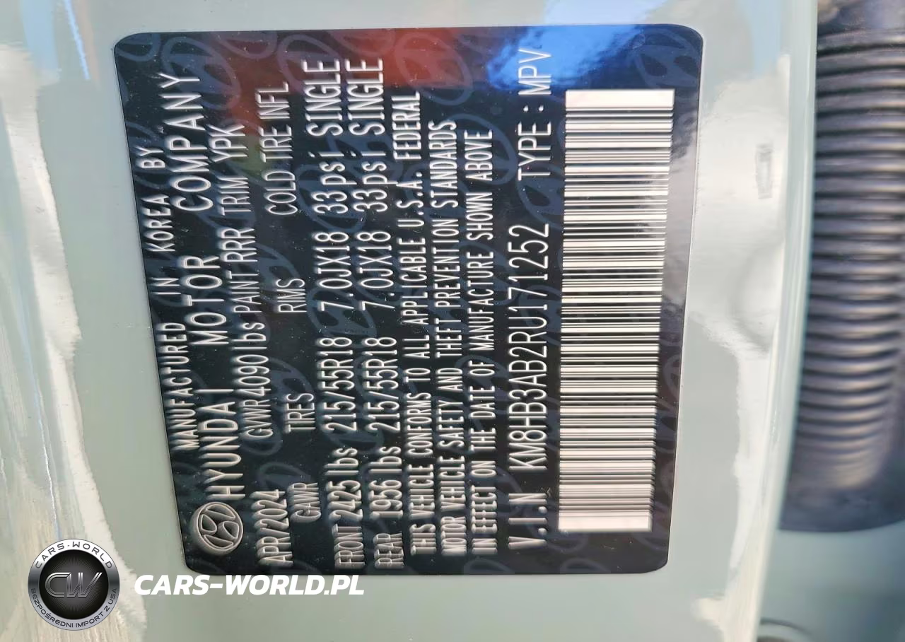 2024 Hyundai Kona Sel VIN:KM8HB3AB2RU171252 - 13