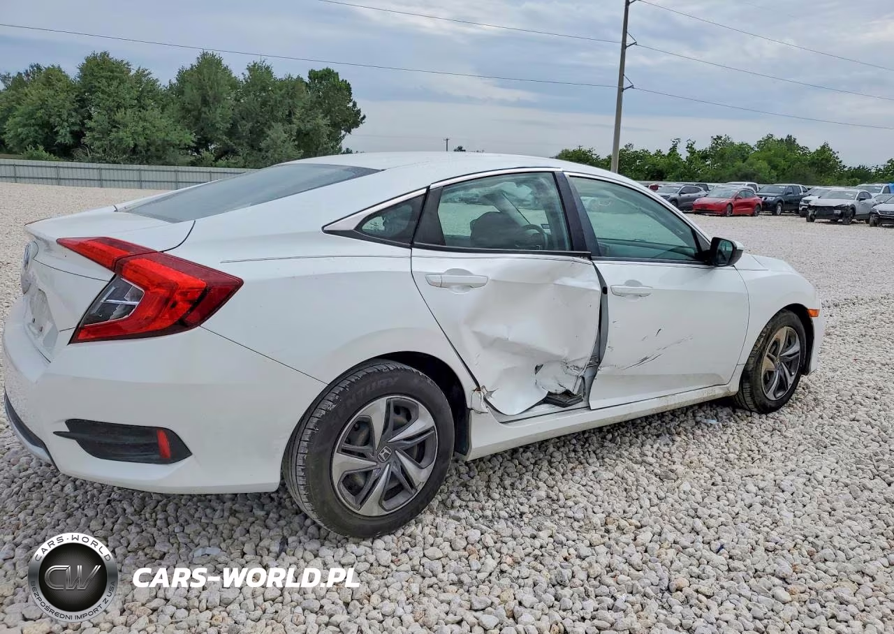 2020 Honda Civic Lx VIN:2HGFC2F68LH542506 - 3