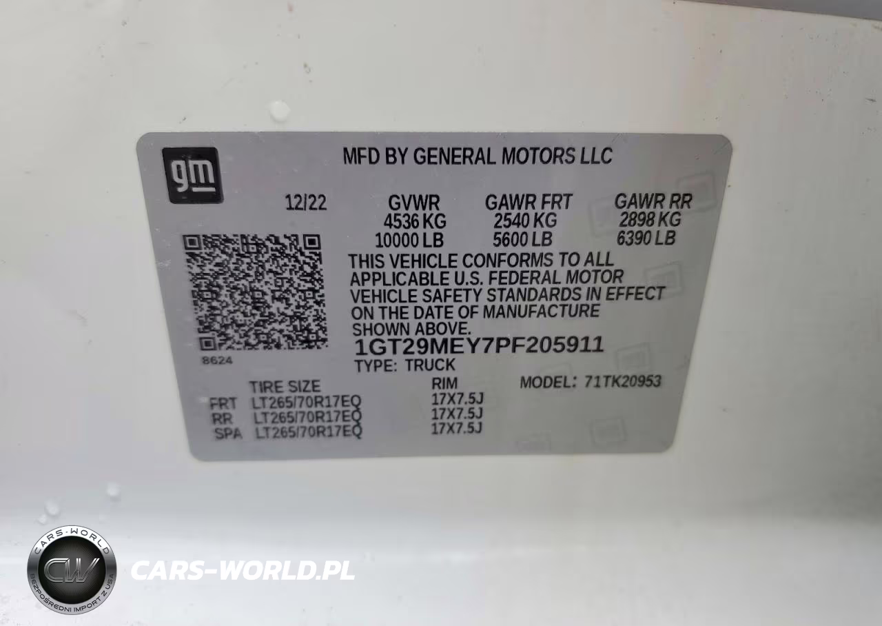 2023 GMC Sierra K2500 Sle VIN:1GT29MEY7PF205911 - 12