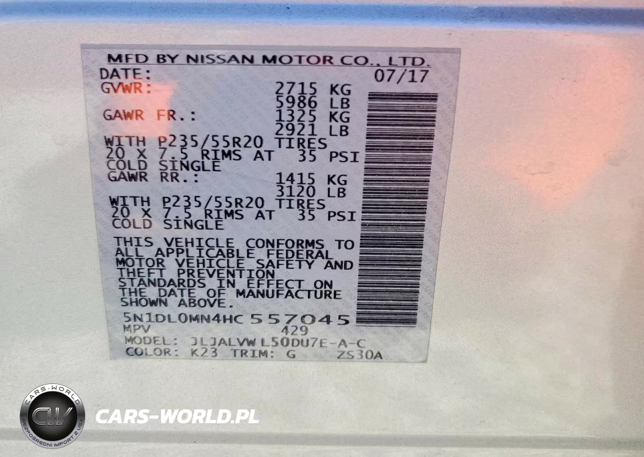 2017 Infiniti Qx60 Base VIN:5N1DL0MN4HC557045 - 13