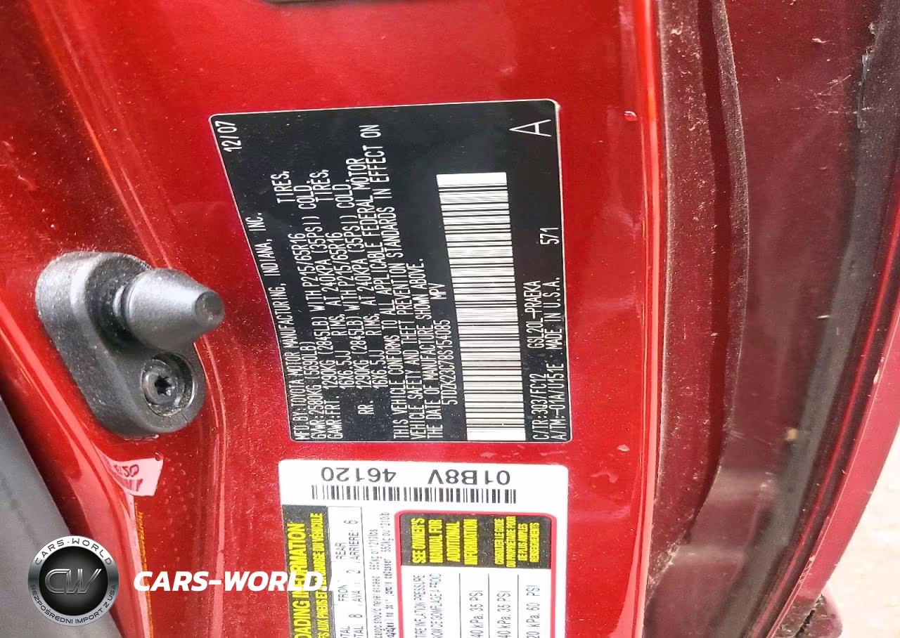 2008 Toyota Sienna VIN:5TDZK23C78S154085 - 13
