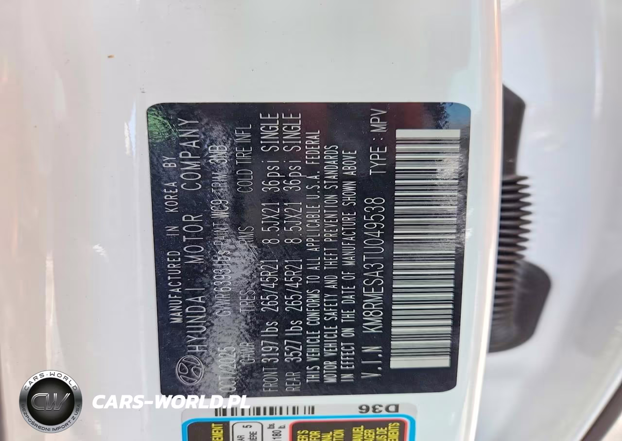2026 Hyundai Palisade Calligraphy VIN:KM8RMESA3TU049538 - 13