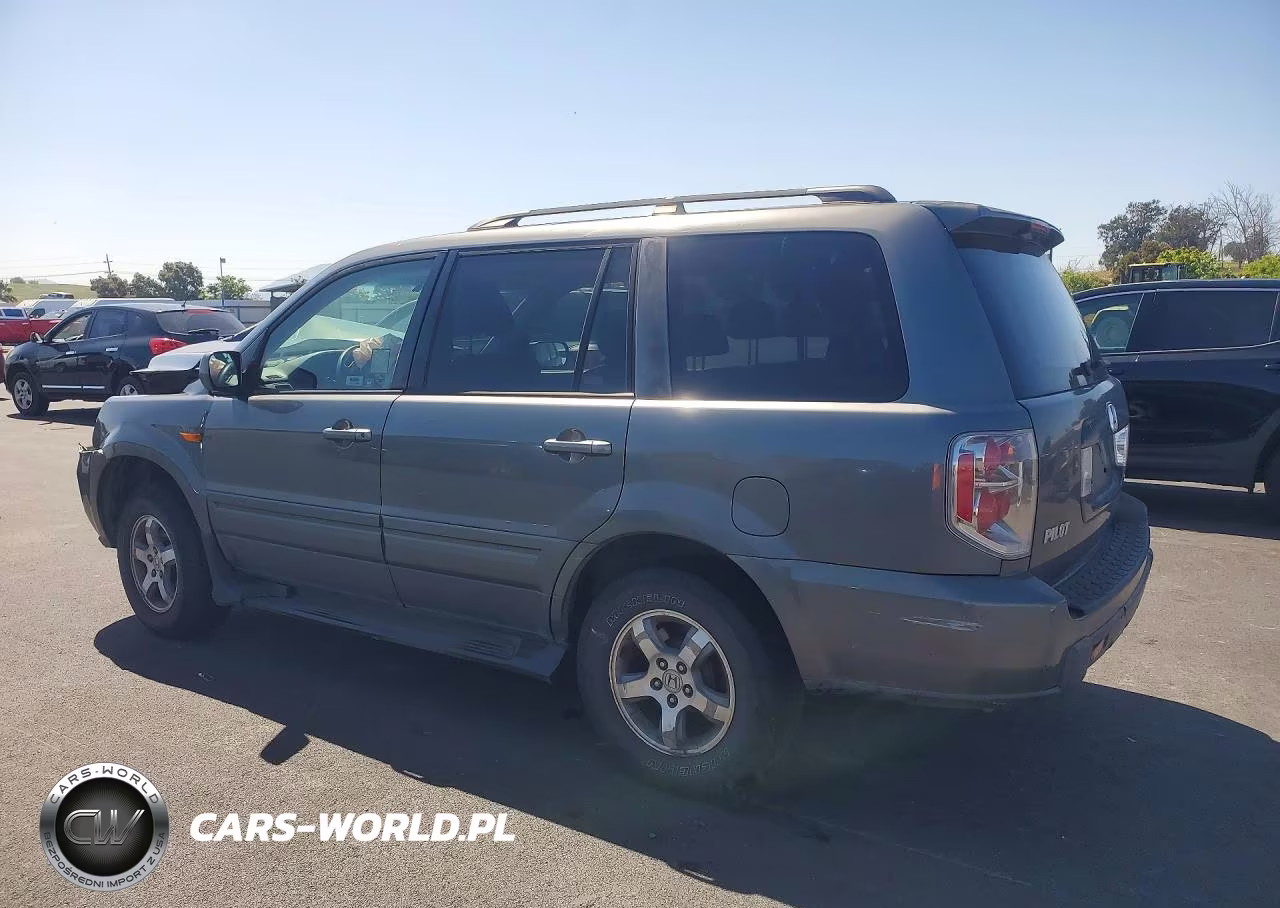 2007 Honda Pilot Exl VIN:5FNYF285X7B029868 - 2