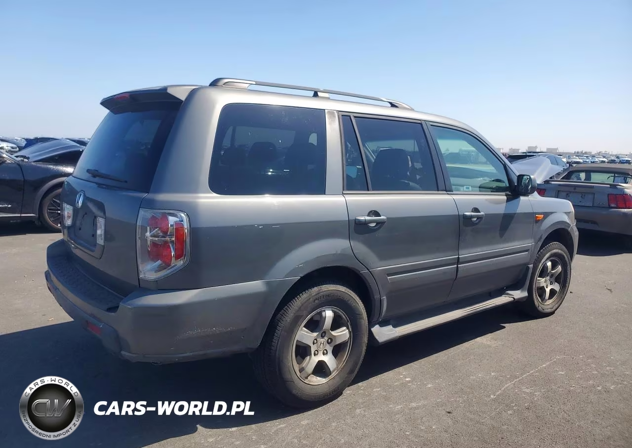 2007 Honda Pilot Exl VIN:5FNYF285X7B029868 - 3