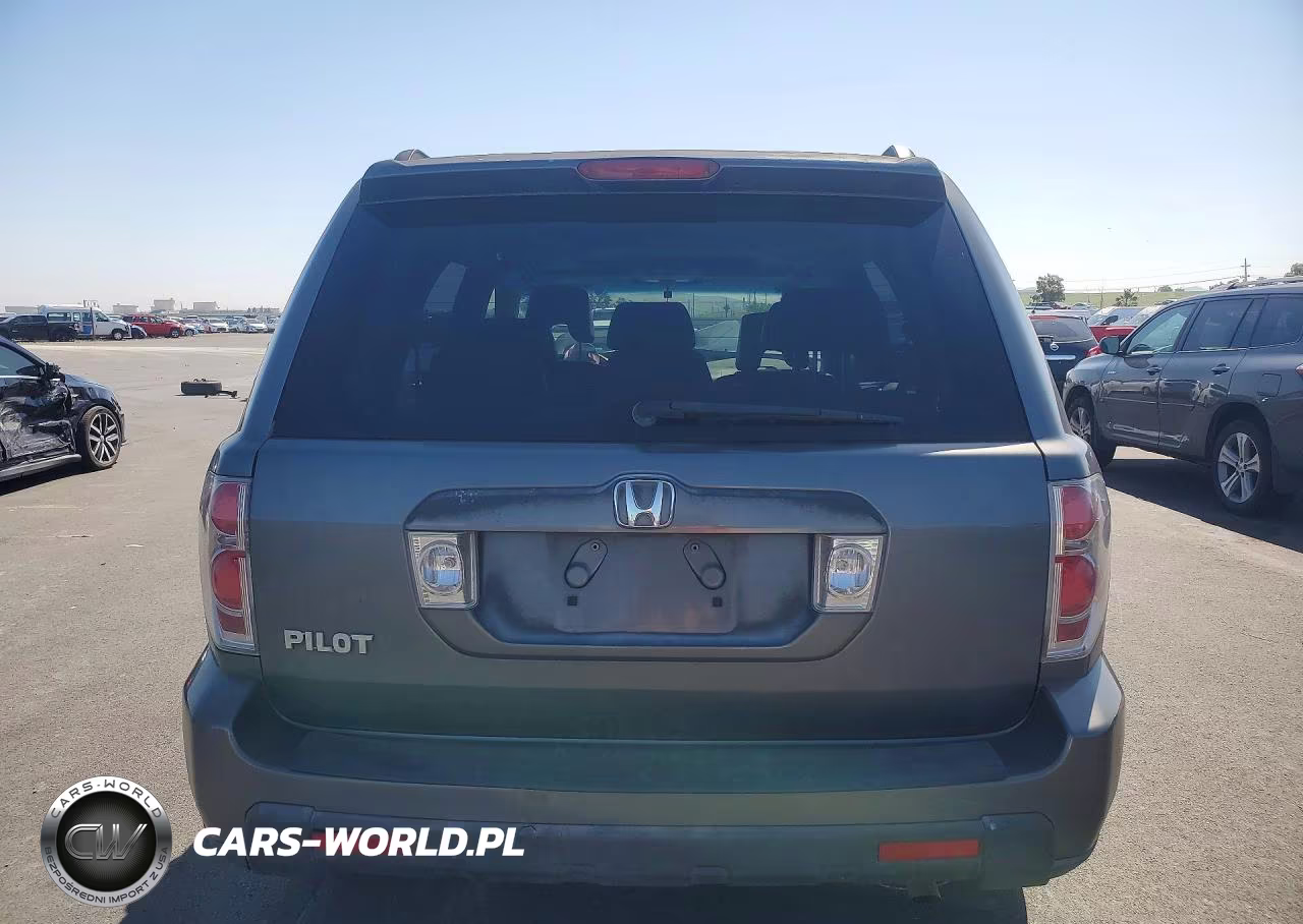 2007 Honda Pilot Exl VIN:5FNYF285X7B029868 - 6