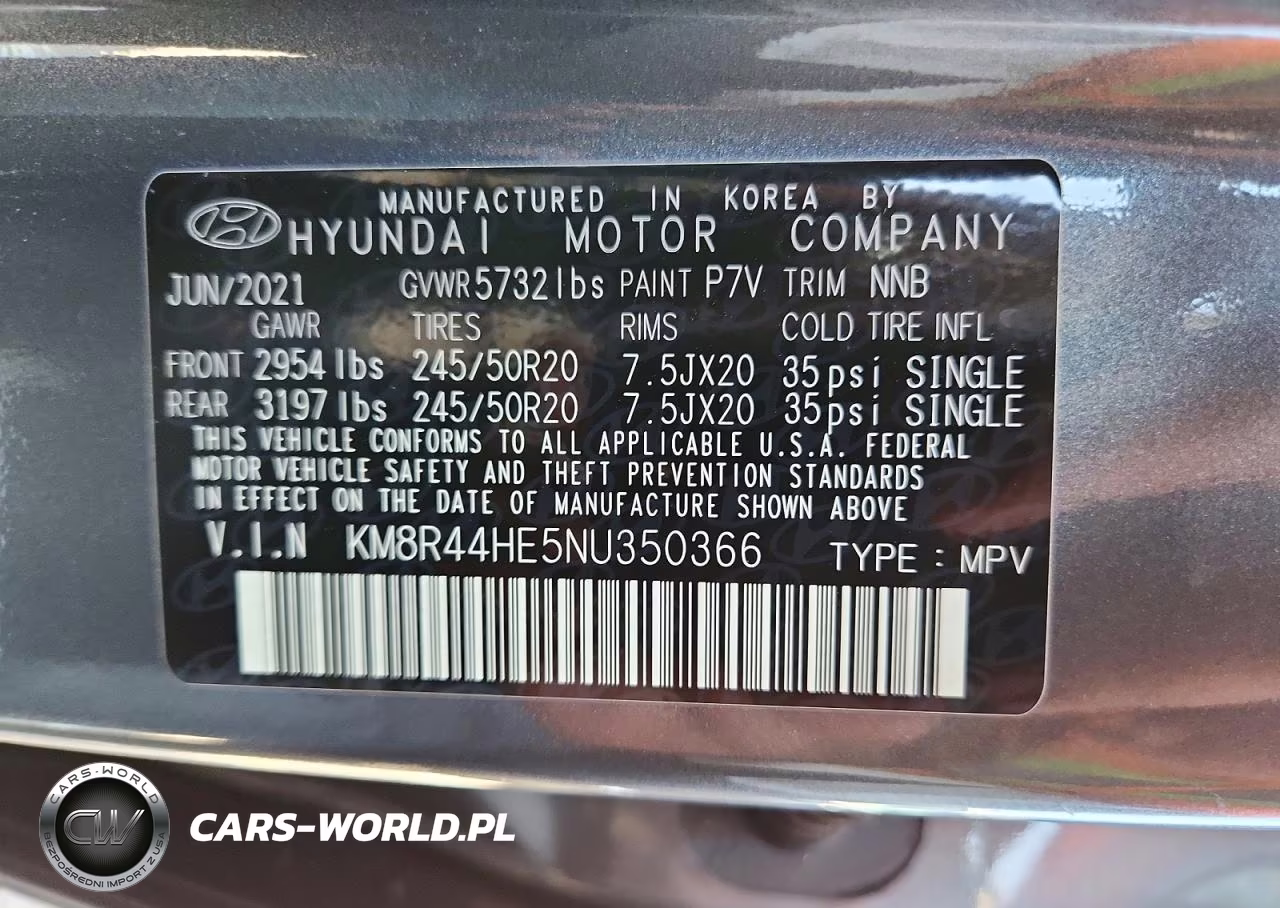 2022 Hyundai Palisade Sel VIN:KM8R44HE5NU350366 - 13