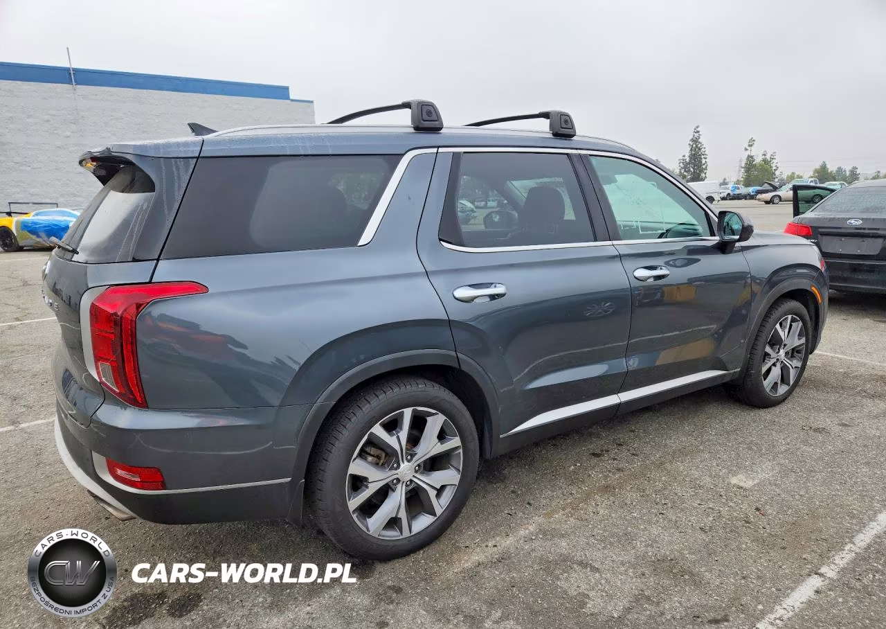 2022 Hyundai Palisade Sel VIN:KM8R44HE5NU350366 - 3