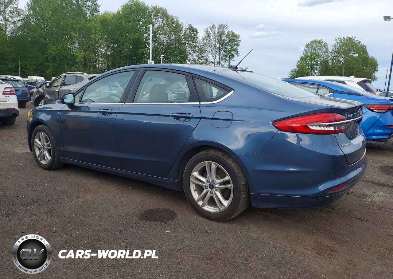 2018 Ford Fusion Se VIN:3FA6P0HD5JR216141 - 2