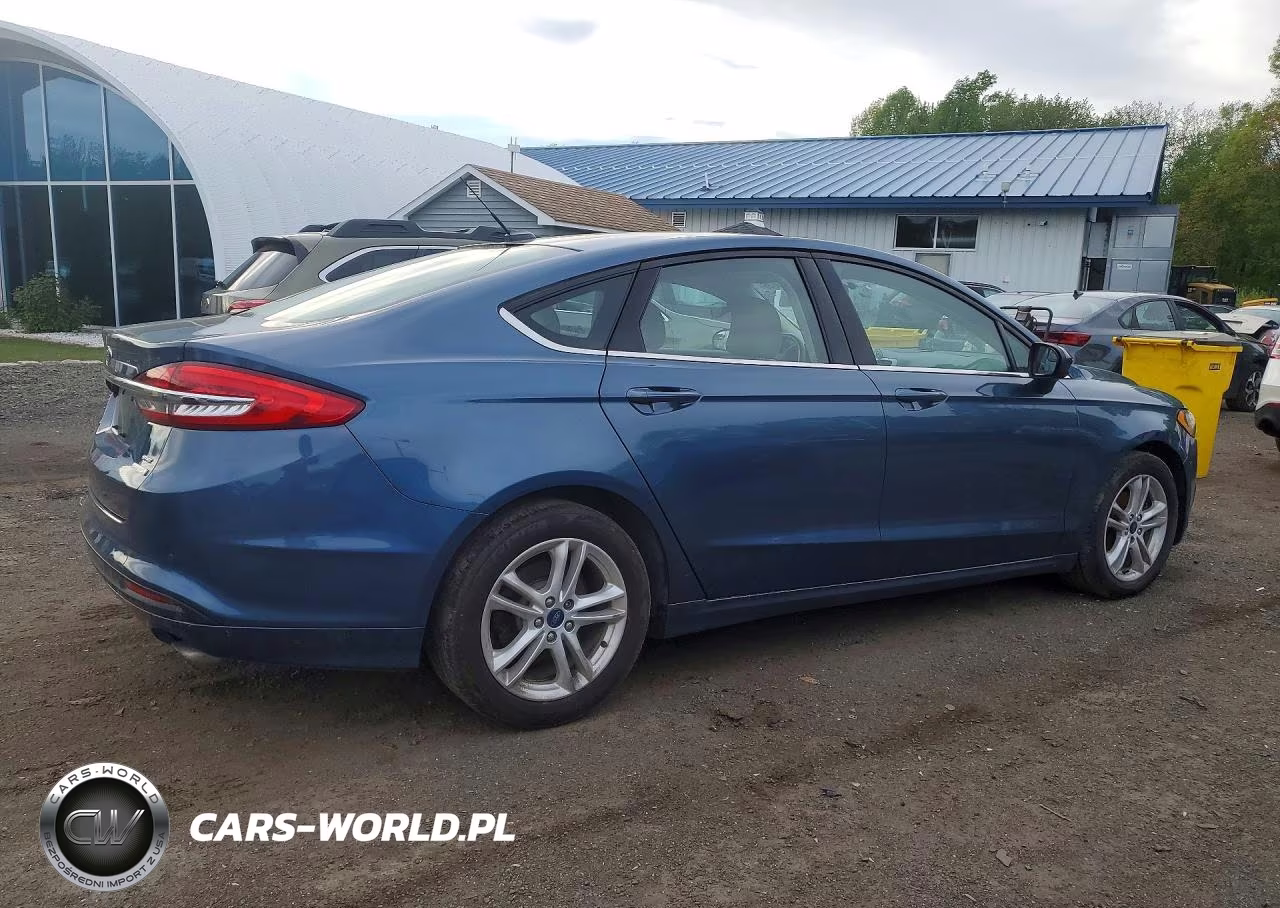 2018 Ford Fusion Se VIN:3FA6P0HD5JR216141 - 3