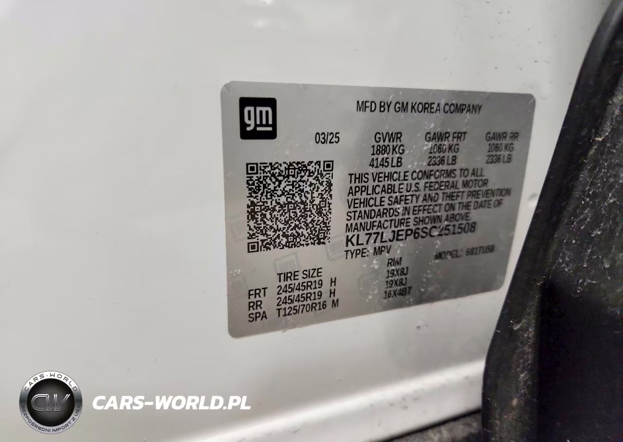 2025 Chevrolet Trax 2Rs VIN:KL77LJEP6SC251508 - 14