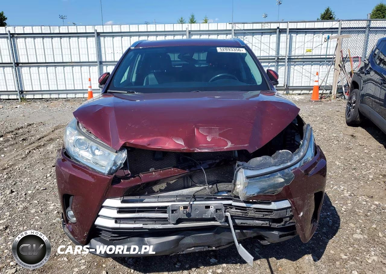 2019 Toyota Highlander Xle VIN:5TDJZRFH7KS721766 - 5
