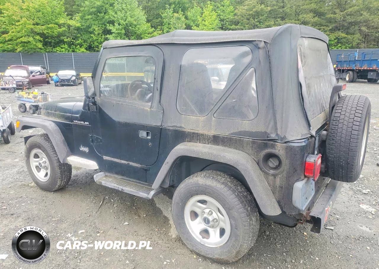 2001 Jeep Wrangler - Tj Se VIN:1J4FA29P61P343207 - 2