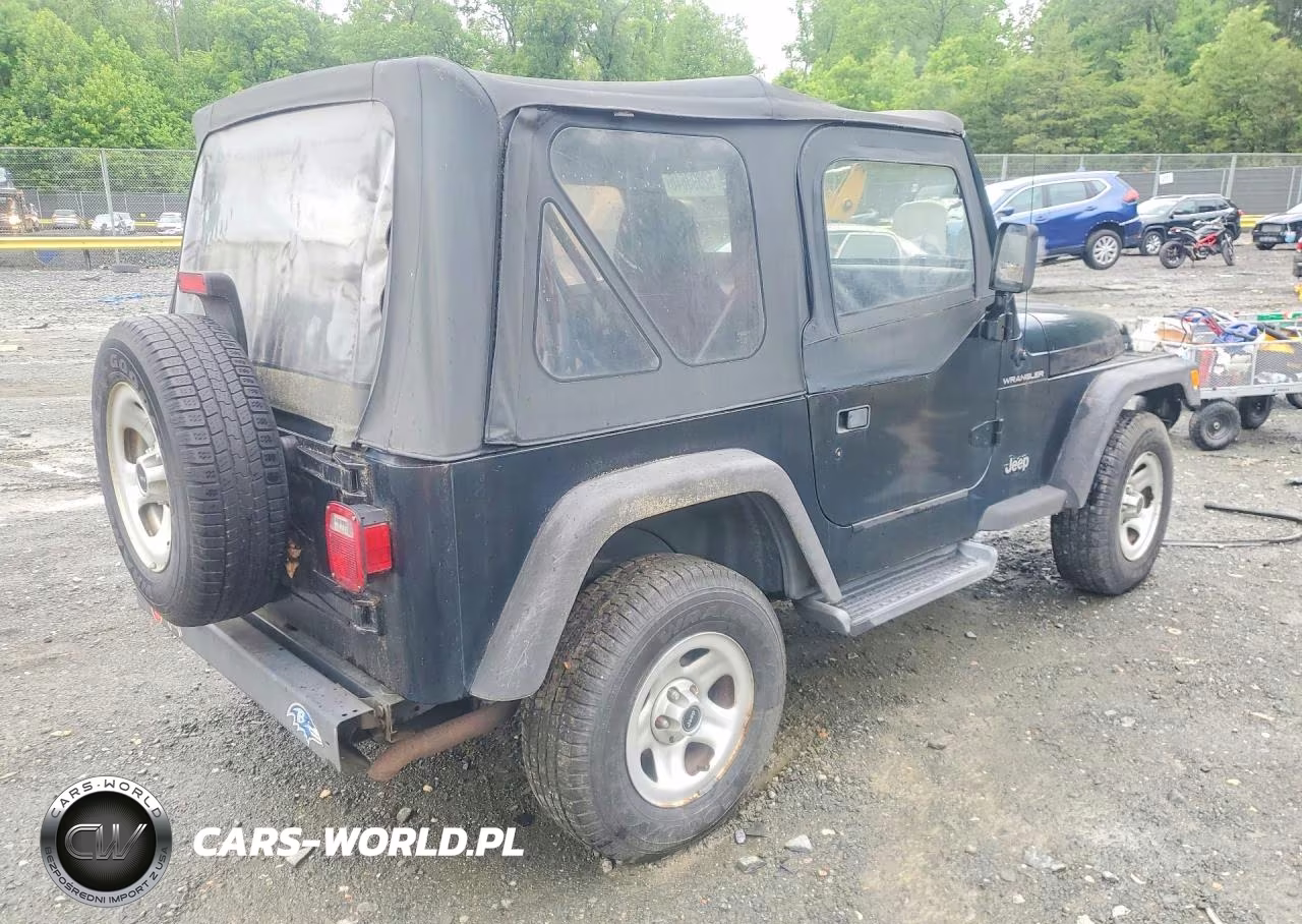 2001 Jeep Wrangler - Tj Se VIN:1J4FA29P61P343207 - 3