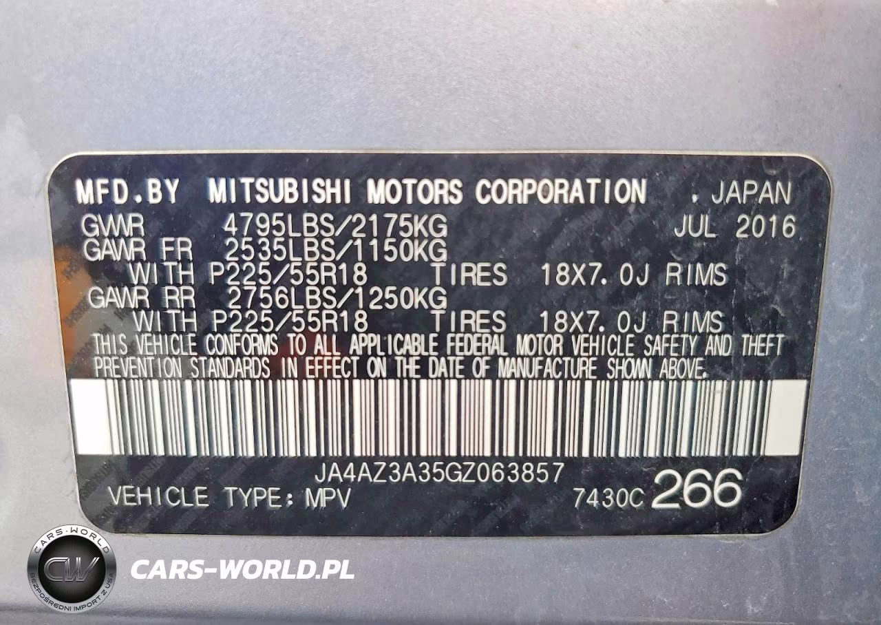 2016 Mitsubishi Outlander Se VIN:JA4AZ3A35GZ063857 - 14