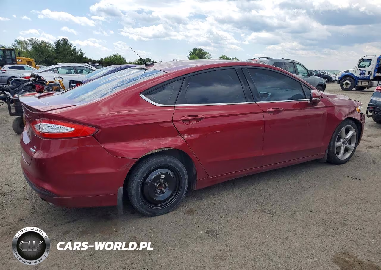 2016 Ford Fusion Se VIN:3FA6P0HD7GR402403 - 3