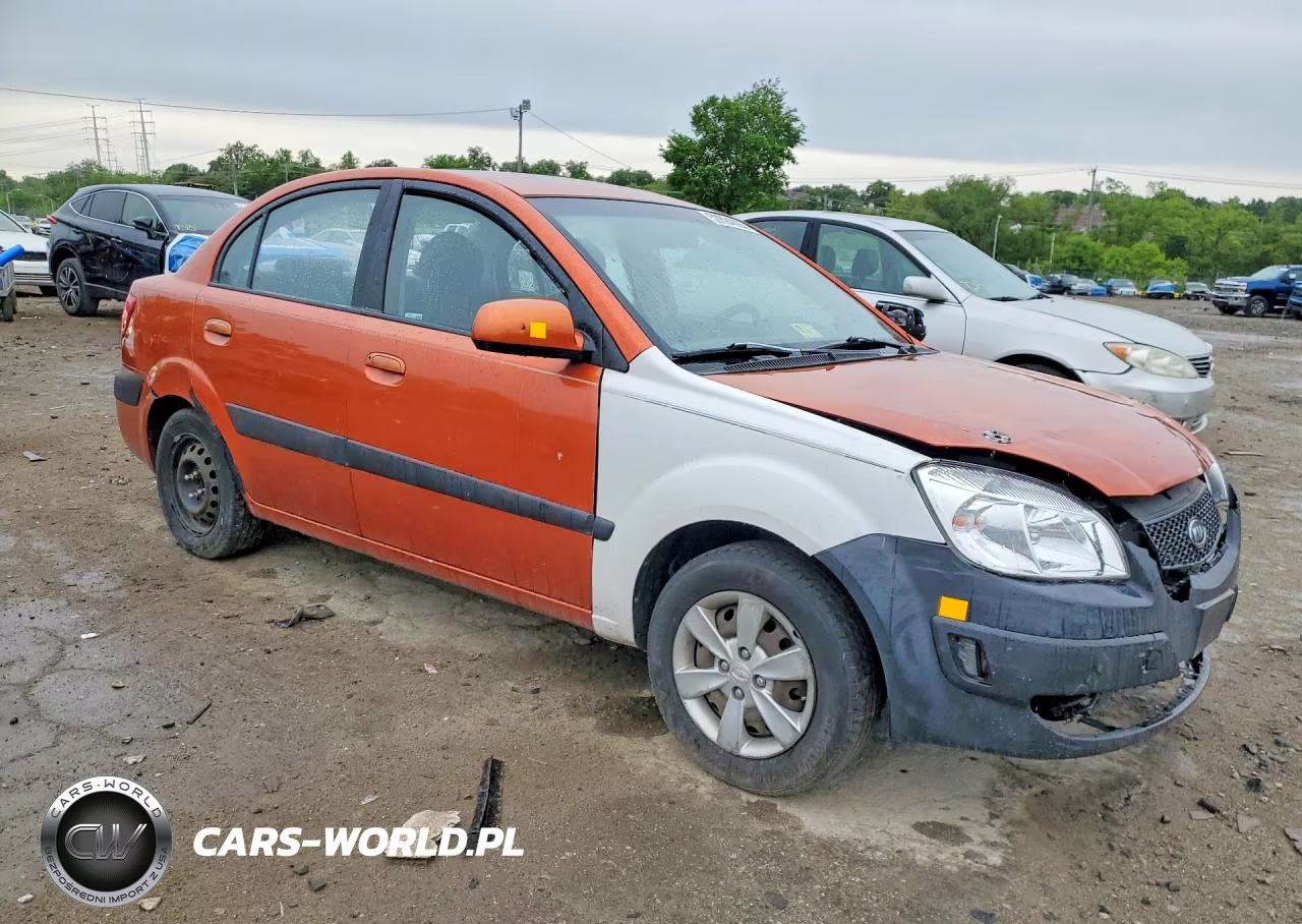 2009 Kia Rio VIN:KNADE223396564416 - 4