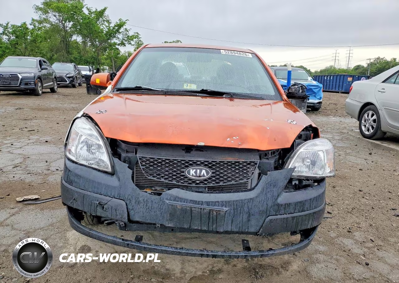 2009 Kia Rio VIN:KNADE223396564416 - 5
