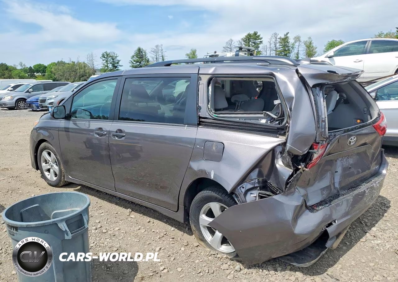 2020 Toyota Sienna VIN:5TDKZ3DC2LS055622 - 2