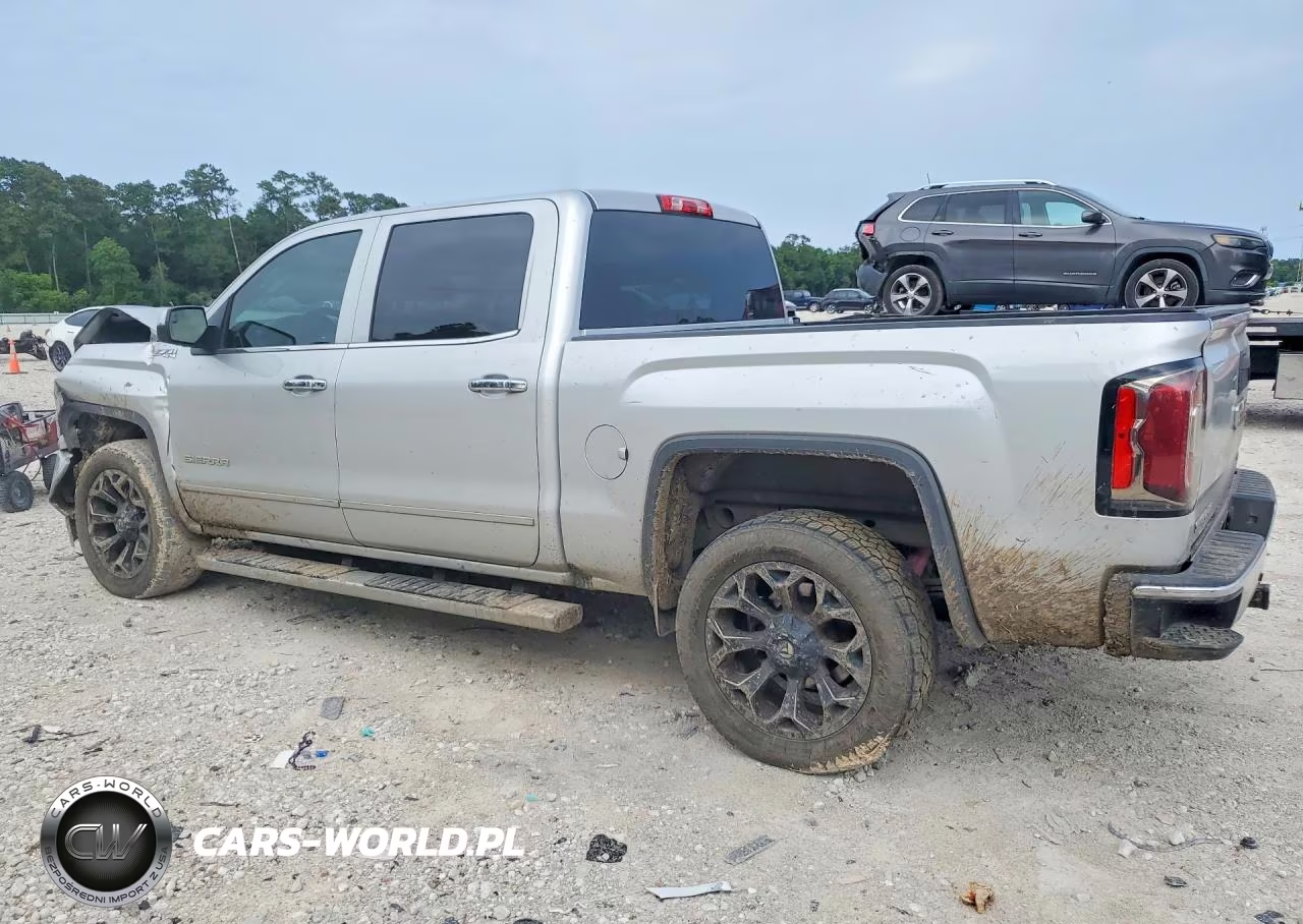 2017 GMC Sierra K1500 Slt VIN:3GTU2NEC0HG402992 - 2