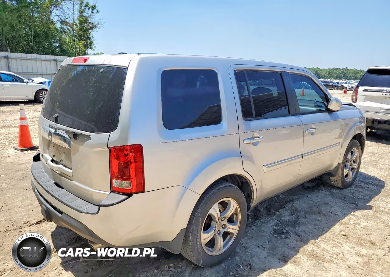 2014 Honda Pilot Exl VIN:5FNYF3H56EB027134 - 3