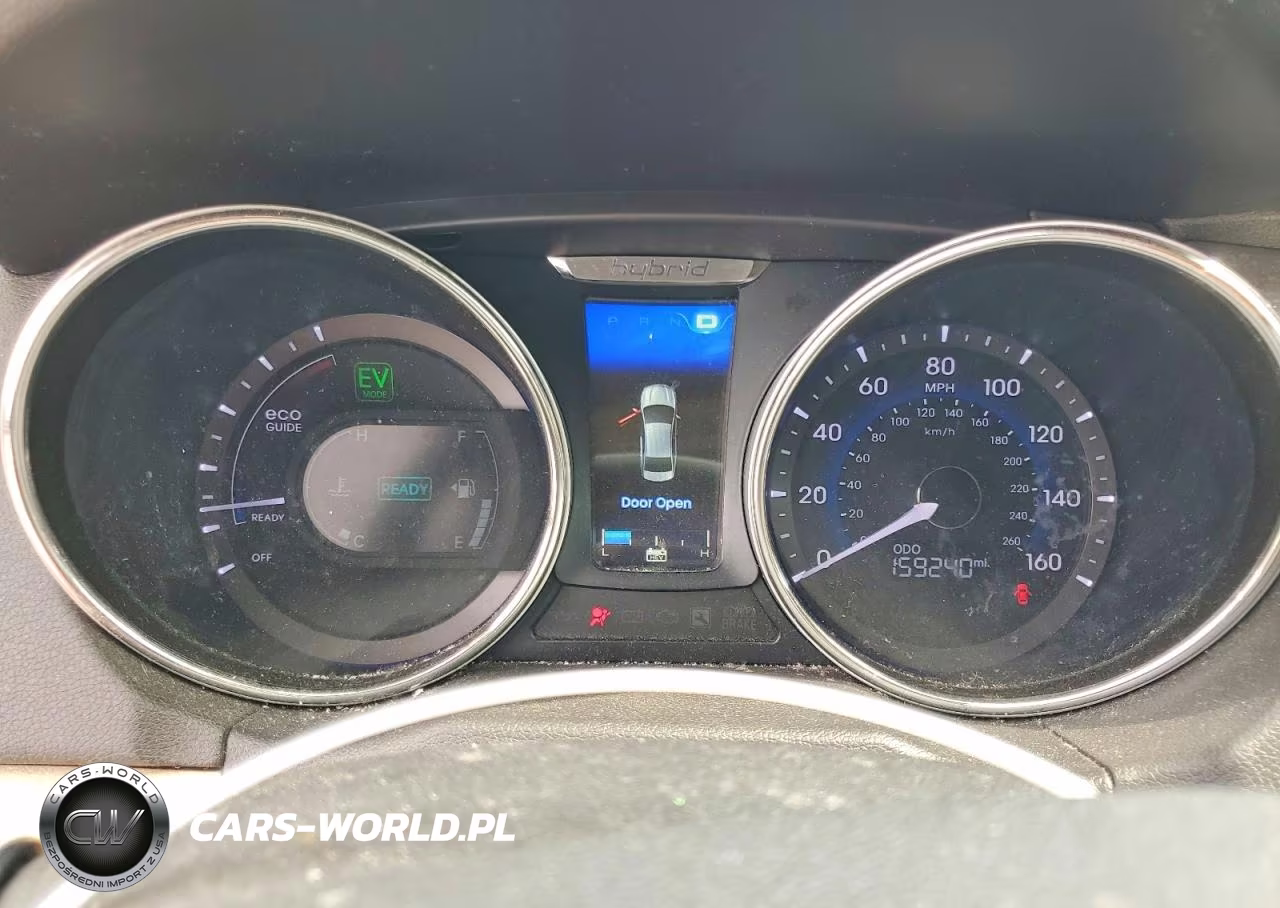 2013 Hyundai Sonata Hybrid VIN:KMHEC4A44DA084129 - 9