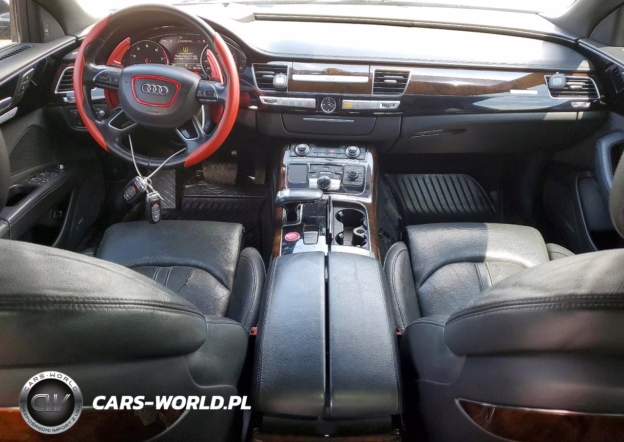 2015 Audi A8 L Quattro VIN:WAU3GAFD1FN014250 - 8