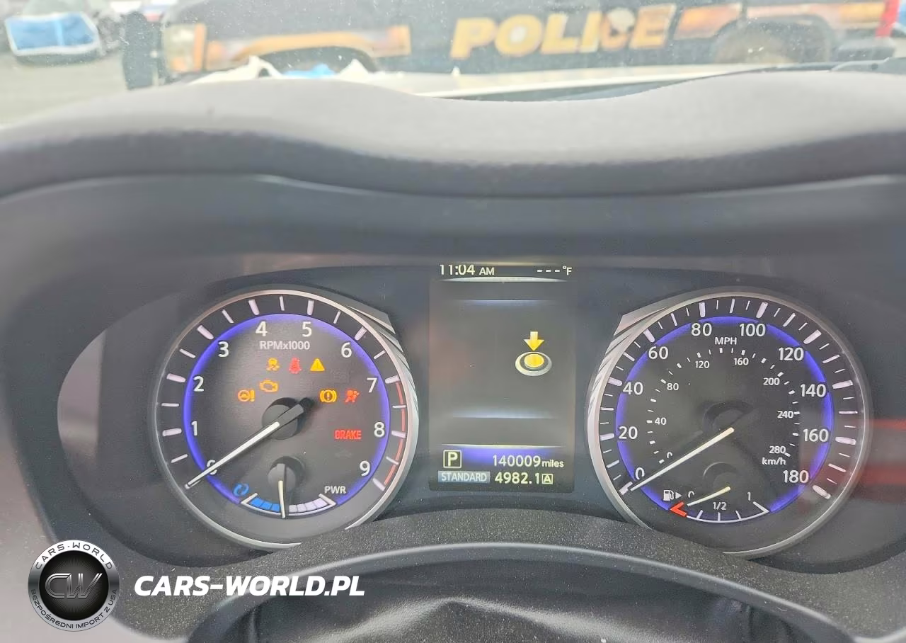 2014 Infiniti Q50 Hybrid Sport VIN:JN1AV7AR2EM703551 - 9