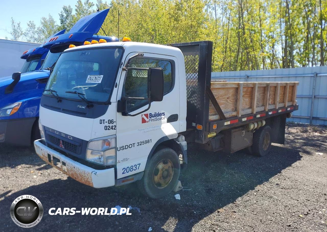 2007 Mitsubishi Fuso Truck Of Ameri Fe 84D VIN:JL6BBE1S37K002427 - 2